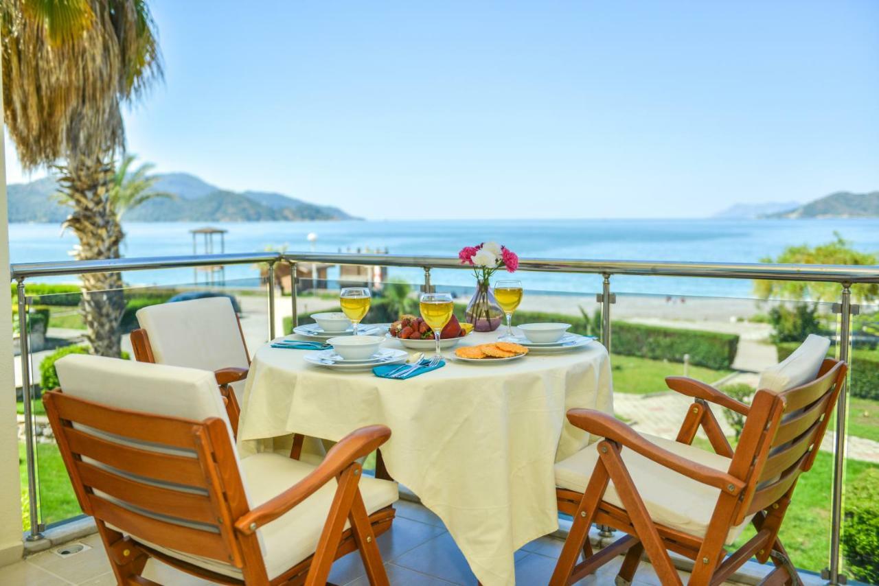 Saros Apartments Calis Beach Фетие Екстериор снимка